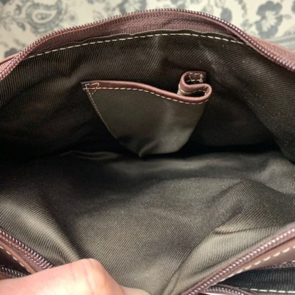 Chaos Leather Collection Brown Shoulder Bag - Picture 6 of 9